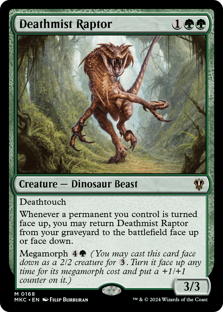Deathmist Raptor (MKC-168) - Meurtres au manoir de Karlov 