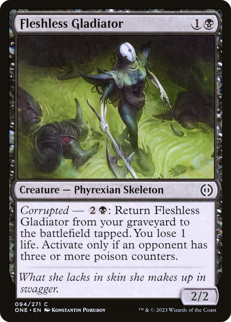 Gladiateur sans chair (ONE-094) - Phyrexia : Tous ne seront qu'un seul et même ennemi 