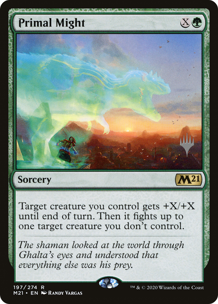 Primal Might (PPM21-197) - Core Set 2021 Promos