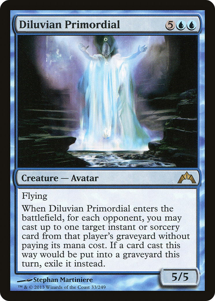 Primordial Diluvien (GTC-033) - Gatecrash Foil
