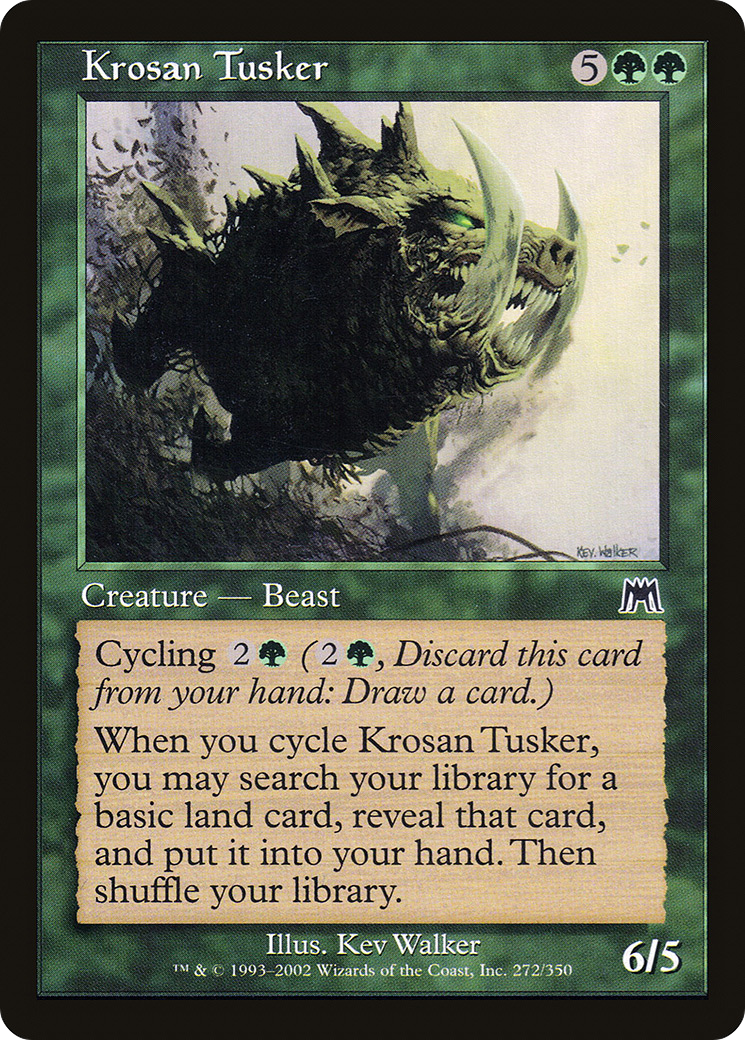 Krosan Tusker (ONS-272) - Onslaught Foil 