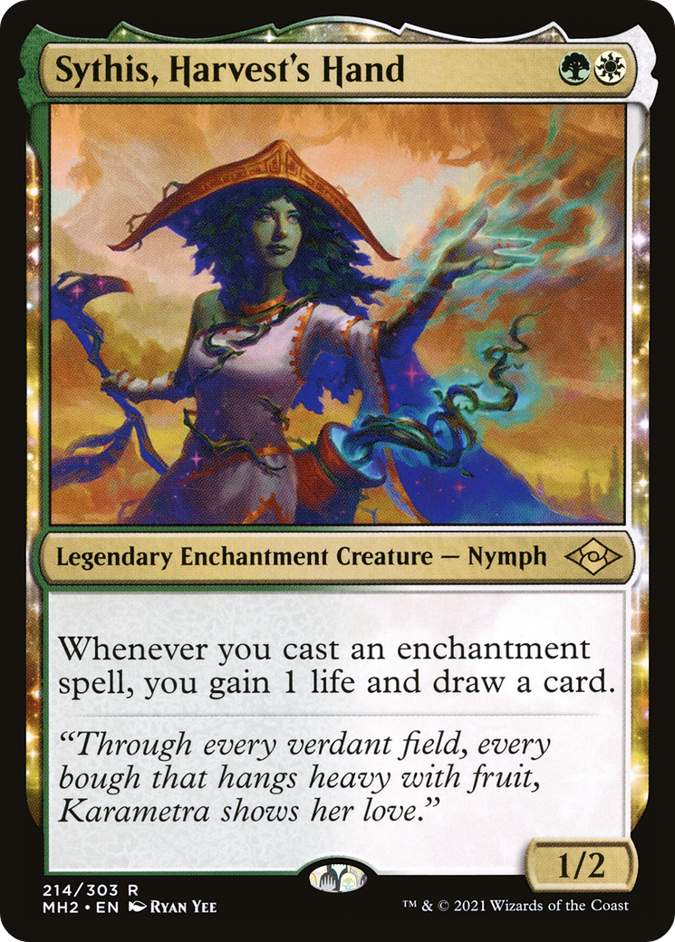 Sythis, Main de la Moisson (MH2-214) - Modern Horizons 2 : (enchantement) Foil