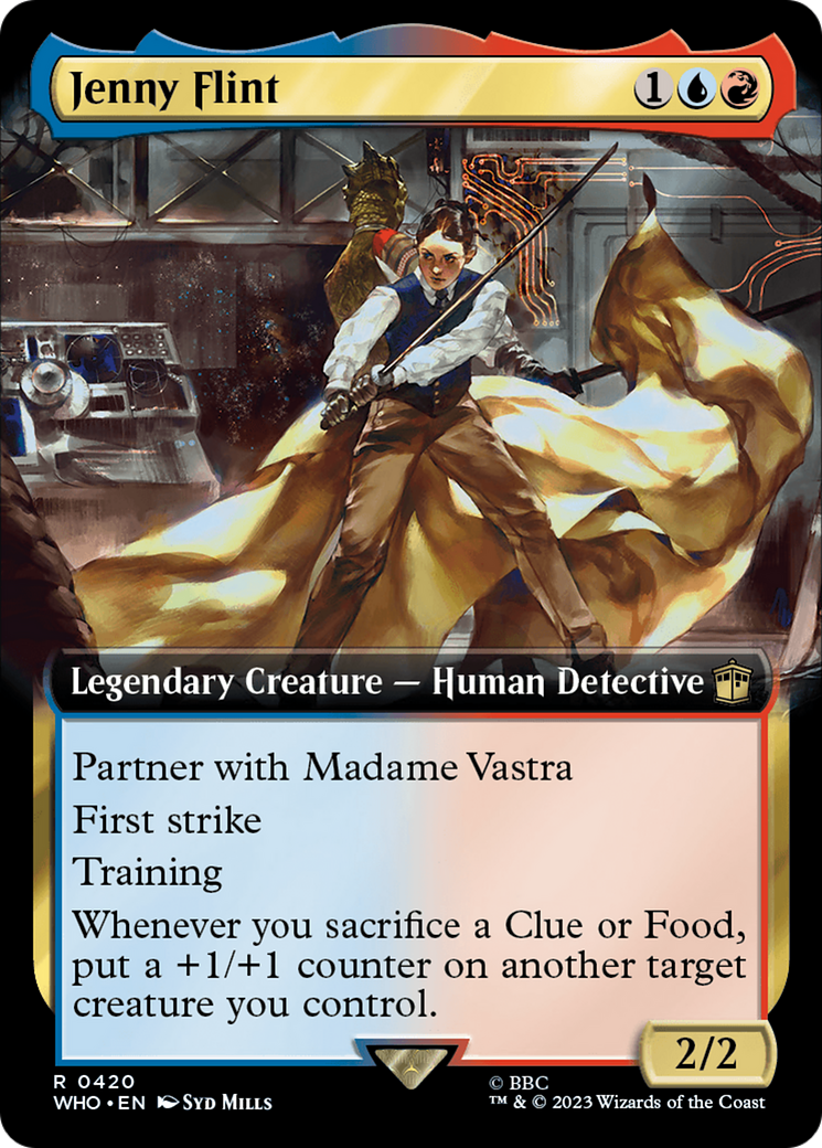 Jenny Flint (Extended Art) (WHO-420) - Doctor Who: (Extended Art)