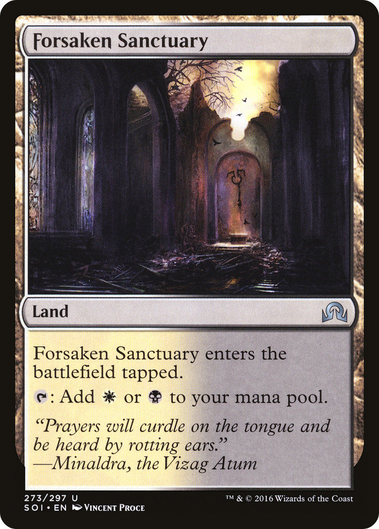 Sanctuaire abandonné (SOI-273) - Ombres sur Innistrad 