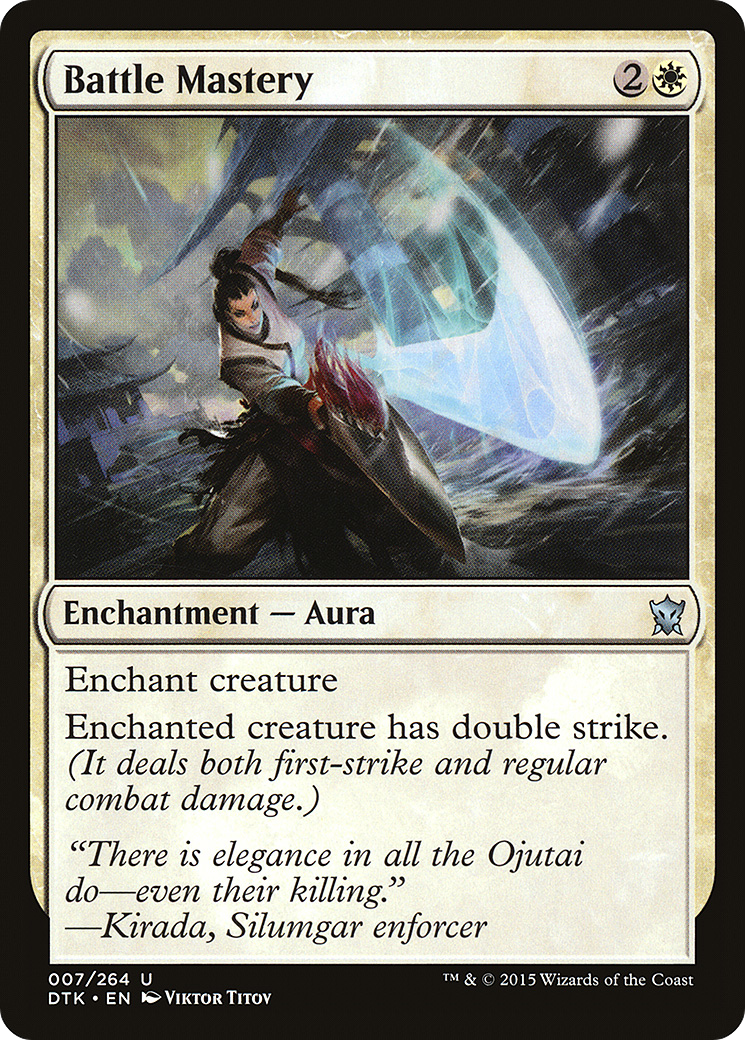 Maîtrise du combat (DTK-007) - Dragons de Tarkir Foil 