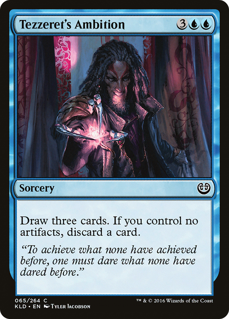 L'ambition de Tezzeret (KLD-065) - Feuille de Kaladesh 