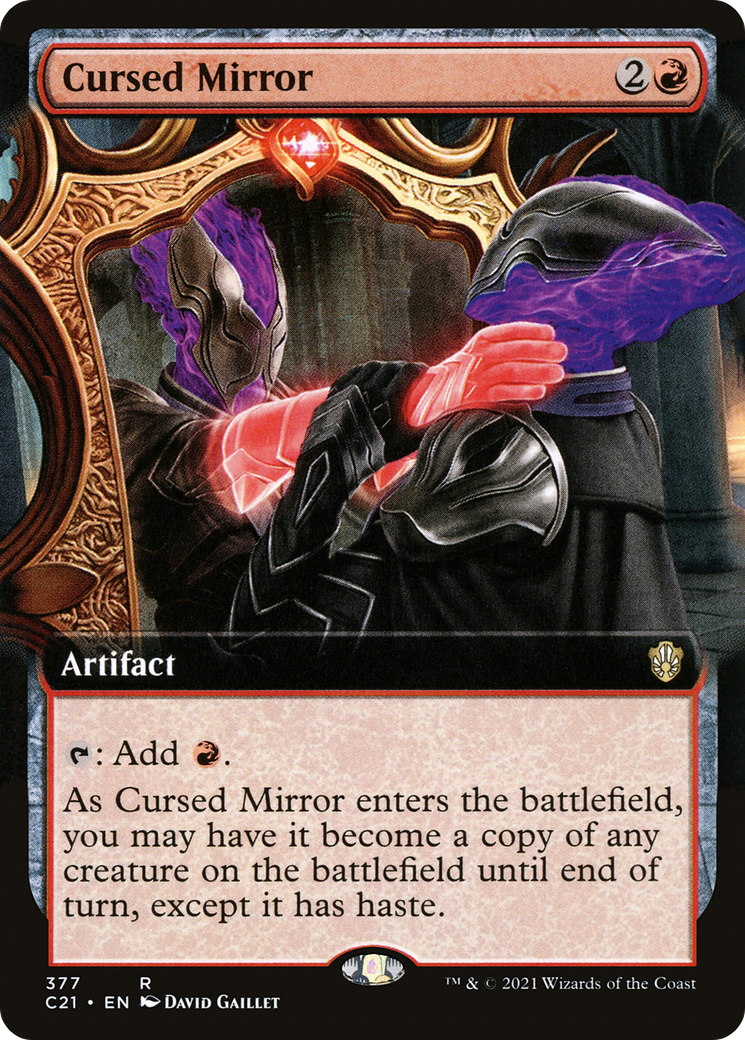 Miroir maudit (C21-377) - Commander 2021 : (Extended Art) 