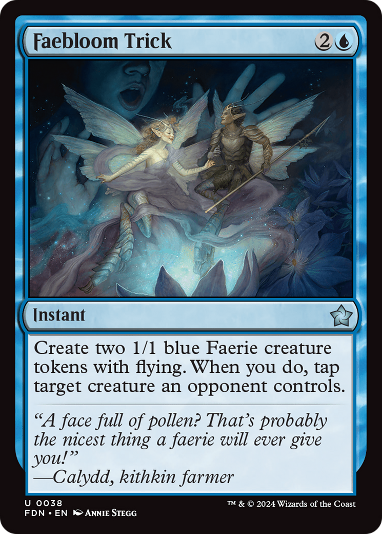 Faebloom Trick (FDN-038) - Fondations Foil 