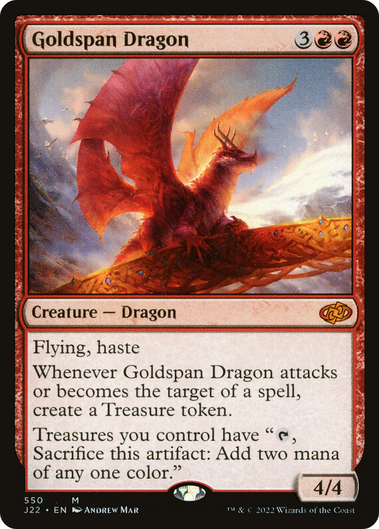 Goldspan Dragon (J22-550) - Jumpstart 2022