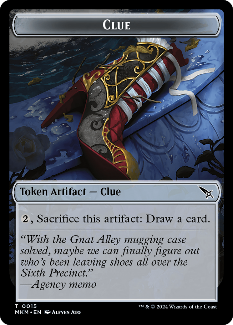 Clue (TMKM-015) - Murders at Karlov Manor Tokens Foil