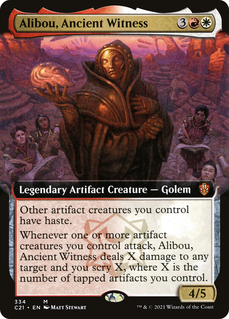 Alibou, témoin antique (C21-334) - Commander 2021 : (Extended Art) 