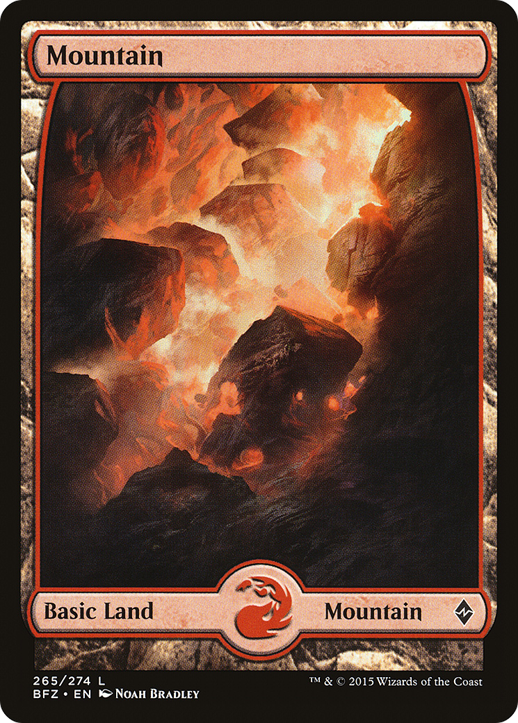 Montagne (BFZ-265) - Bataille pour Zendikar Foil