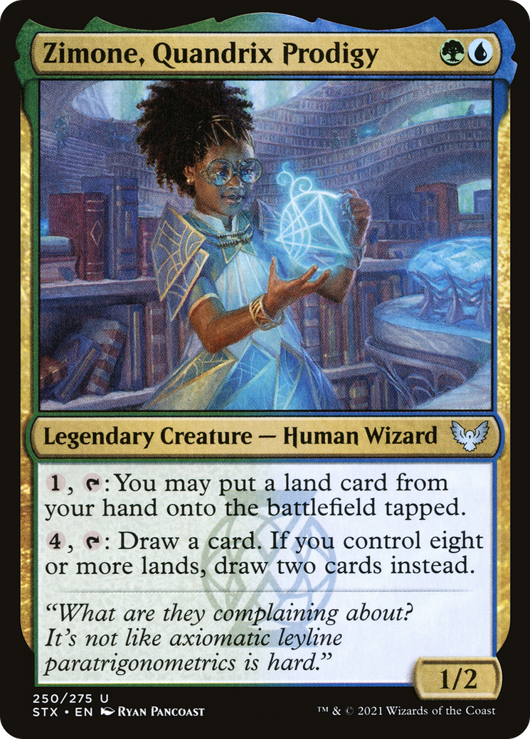 Zimone, Quandrix Prodigy (STX-250) - Strixhaven : École des Mages 
