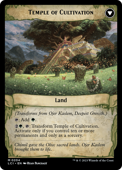 Ojer Kaslem, Deepest Growth (LCI-204) - The Lost Caverns of Ixalan Foil