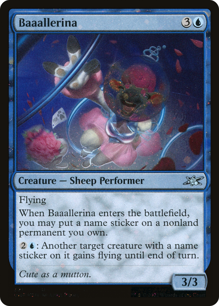 Baaallerina (UNF-321) - Feuille Unfinity 
