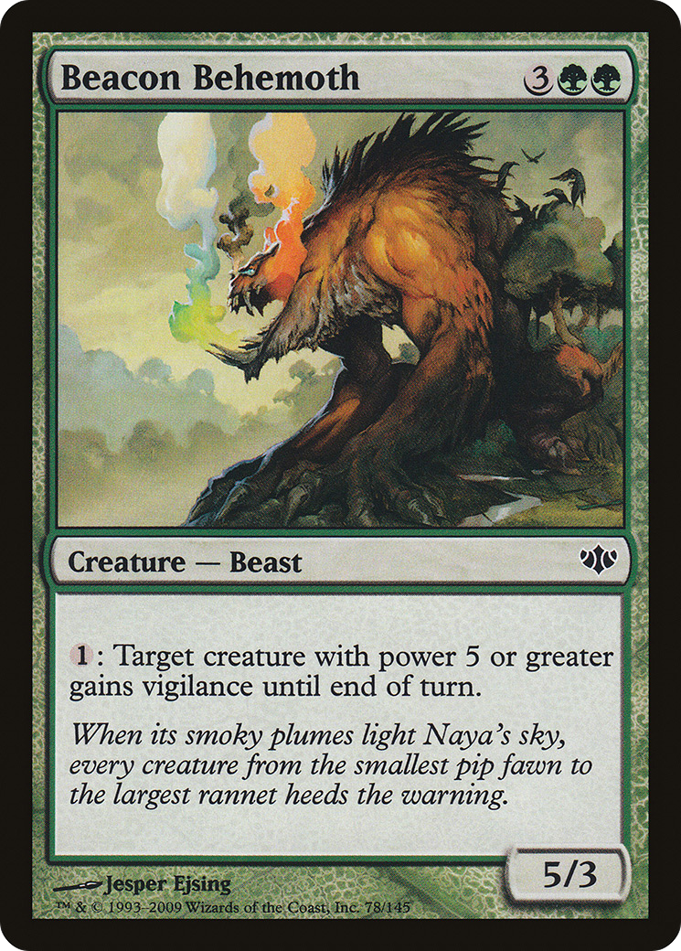 Beacon Behemoth (CON-078) - Conflux Foil 