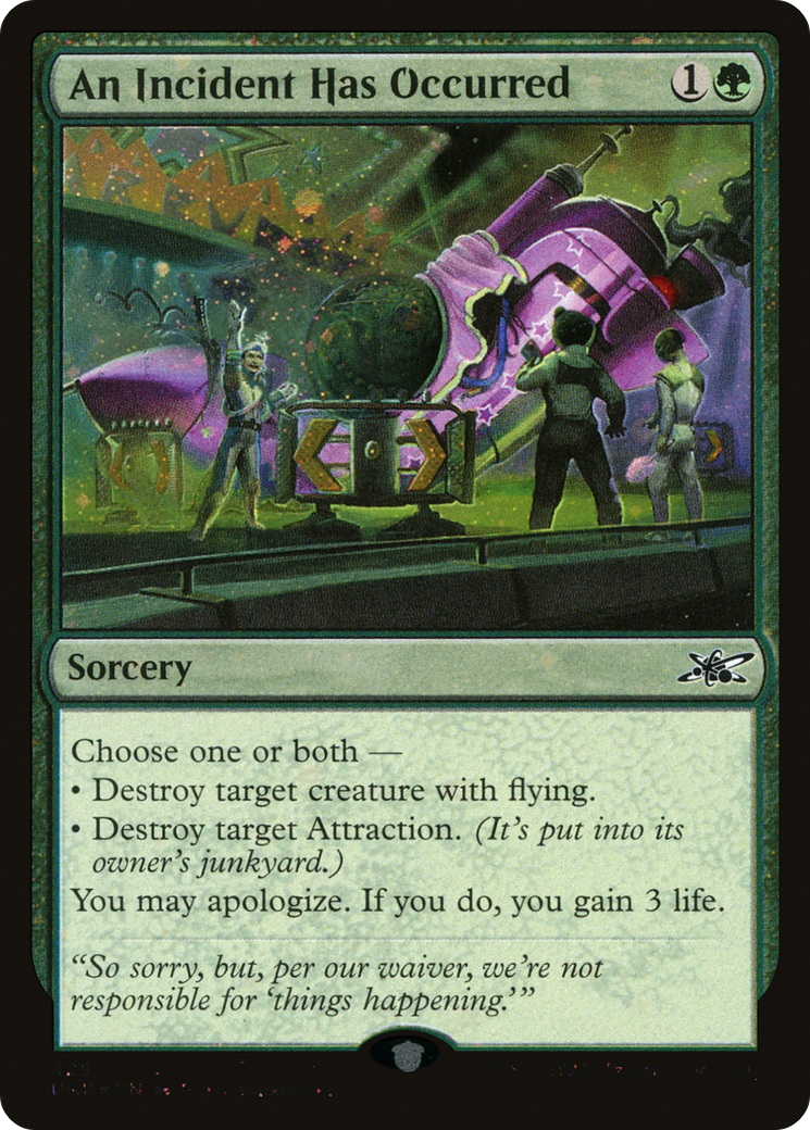 Un incident s'est produit (UNF-429) - Unfinity Foil 