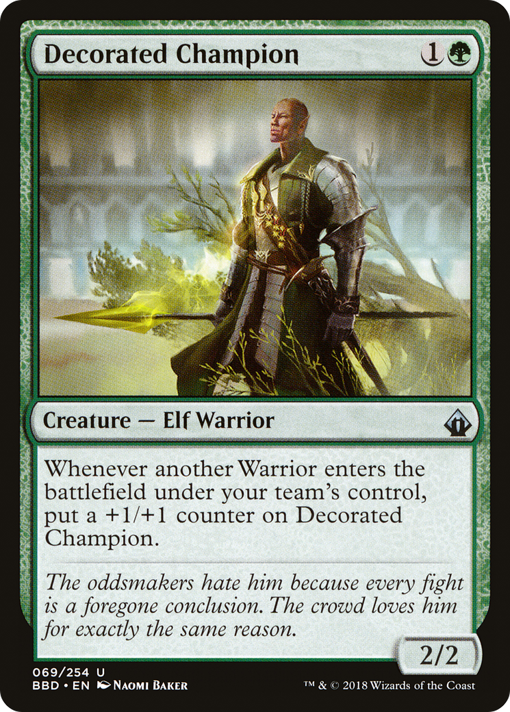 Champion décoré (BBD-069) - Battlebond Foil 
