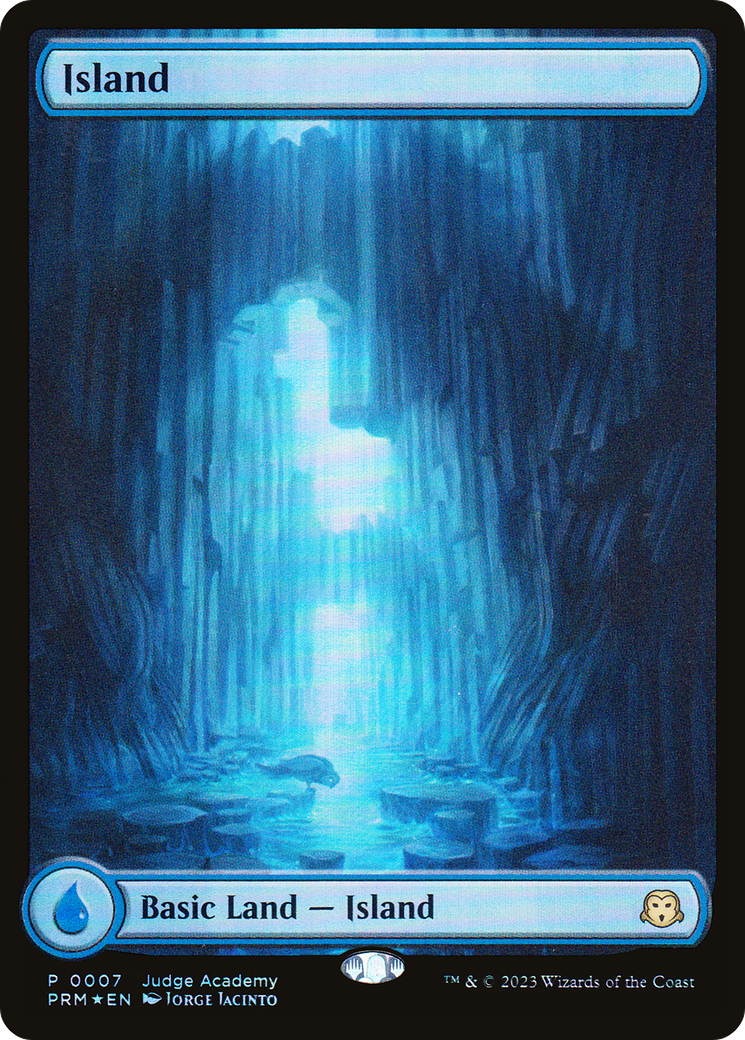 Island - Full Art (0007) (JDG-007) - Judge Gift Cards 2023: (Full Art) Foil