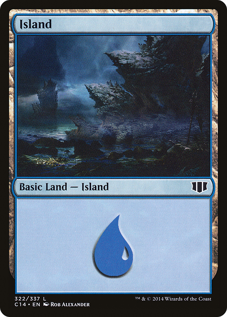 Island (322) (C14-322) - Commander 2014