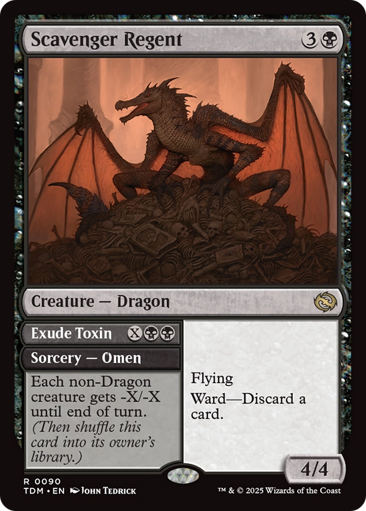 Scavenger Regent (TDM-090) - Tarkir : Dragonstorm Foil 