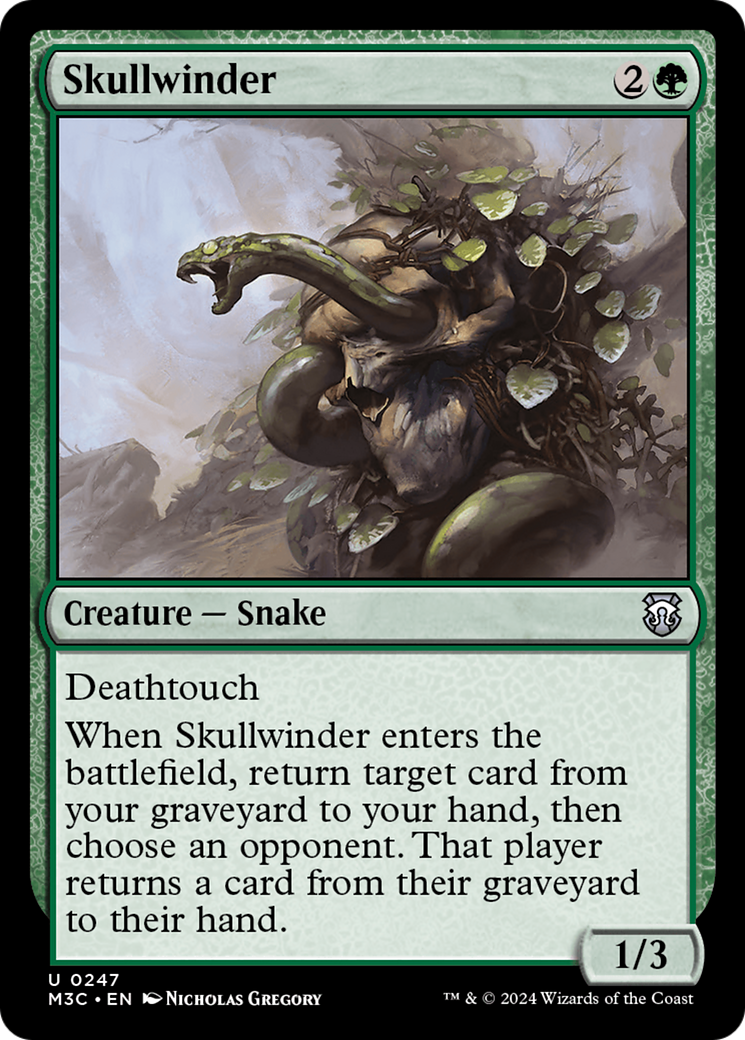 Skullwinder (M3C-247) - Commandant de Modern Horizons 3 