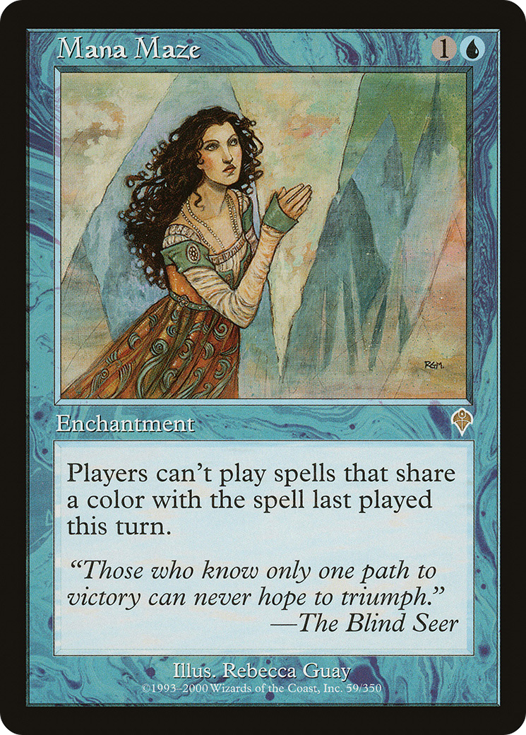 Labyrinthe de Mana (INV-059) - Invasion Foil 