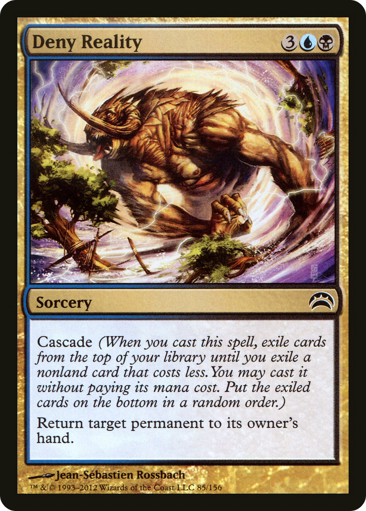Deny Reality (PC2-085) - Planechase 2012 Foil