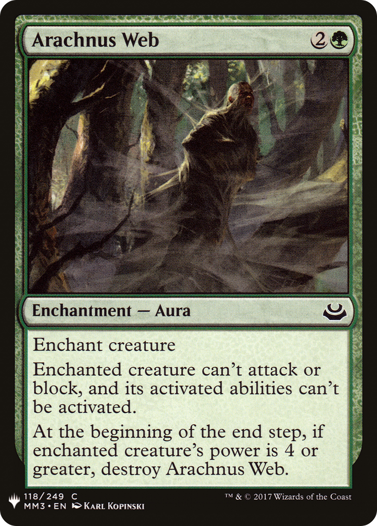 Arachnus Web (LIST-MM3-118) - The List
