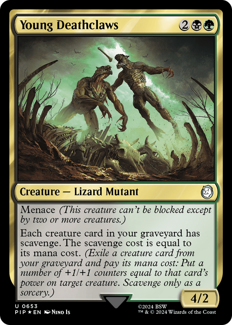 Jeunes Griffesmorts (PIP-653) - Fallout Foil