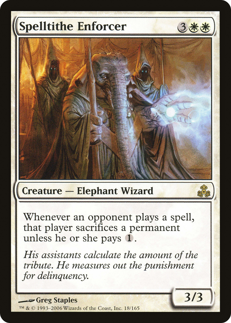 Exécuteur de la dîme magique (GPT-018) - Le Pacte des Guildes 
