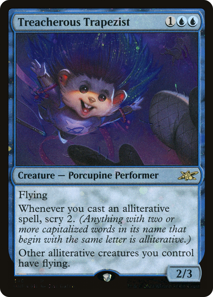 Trapéziste traître (UNF-346) - Unfinity Foil 