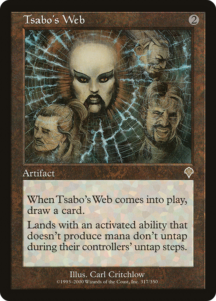 La Toile de Tsabo (INV-317) - Invasion Foil 