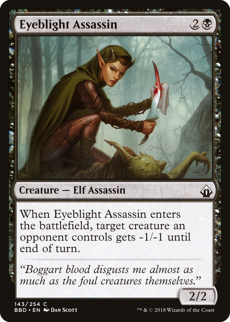Assassin Eyeblight (BBD-143) - Battlebond Foil