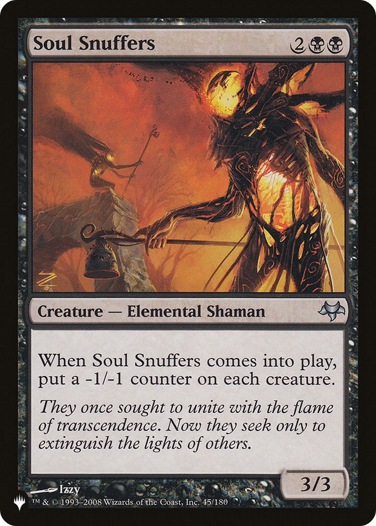 Soul Snuffers (LIST-EVE-45) - The List