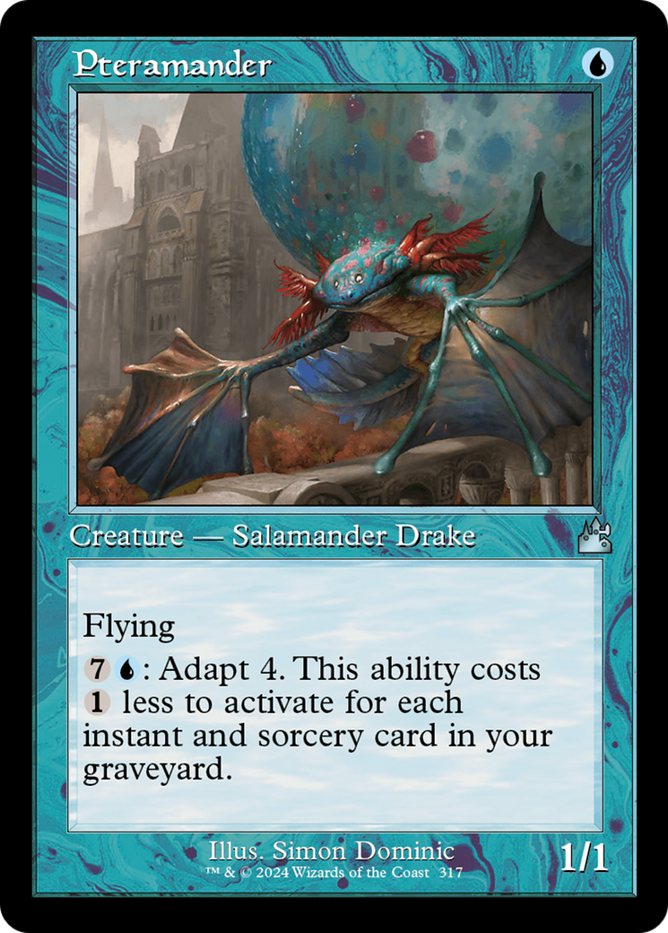 Pteramander (Retro Frame) (RVR-317) - Ravnica Remastered