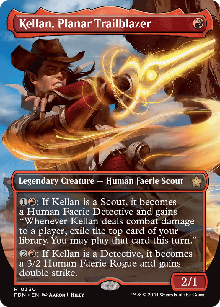 Kellan, Planar Trailblazer (FDN-330) - Fondations (sans bordure) 