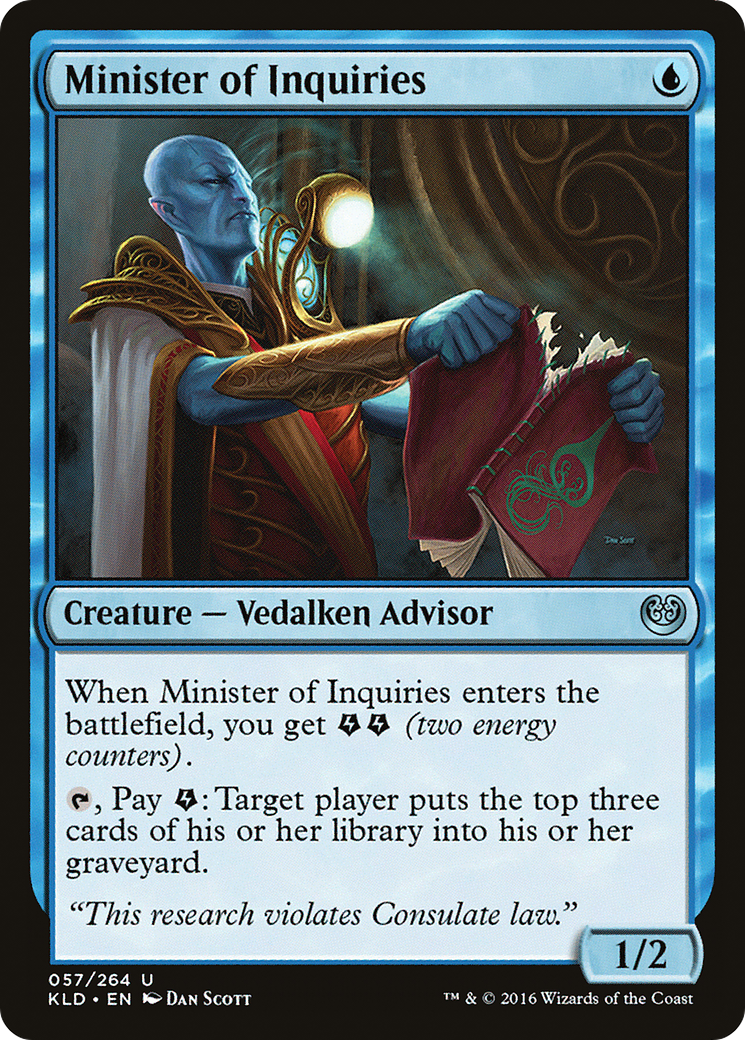 Ministre des Enquêtes (KLD-057) - Kaladesh Foil 