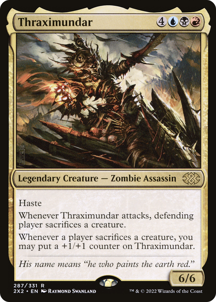 Thraximundar (2X2-287) - Double Masters 2022 Foil
