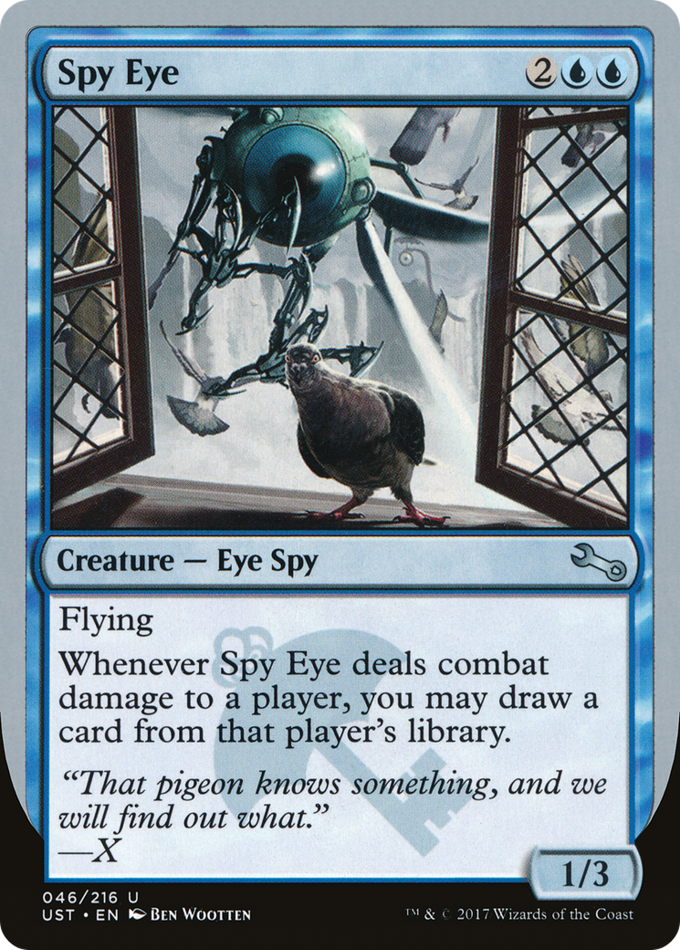 Spy Eye (UST-046) - Feuille instable 