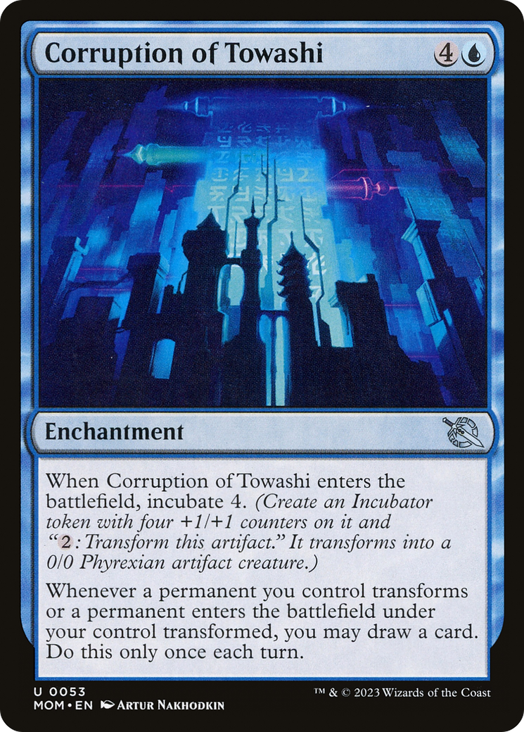 Corruption of Towashi (MOM-053) - March of the Machine Foil