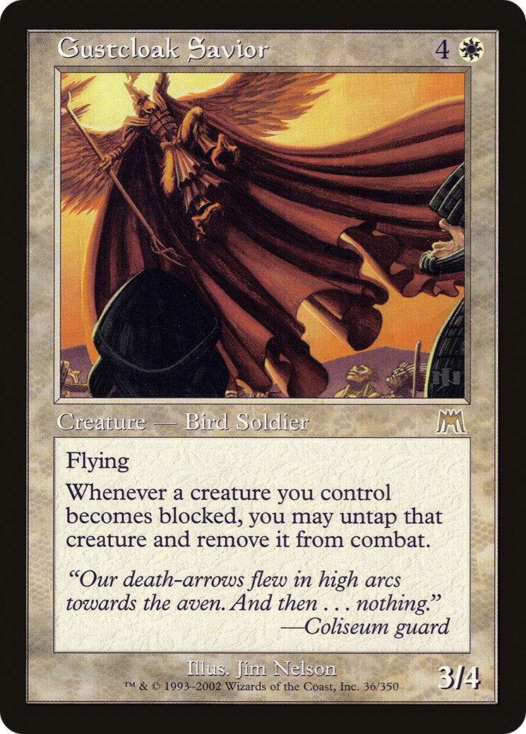 Sauveur du Manteau des Vents (ONS-036) - Onslaught Foil