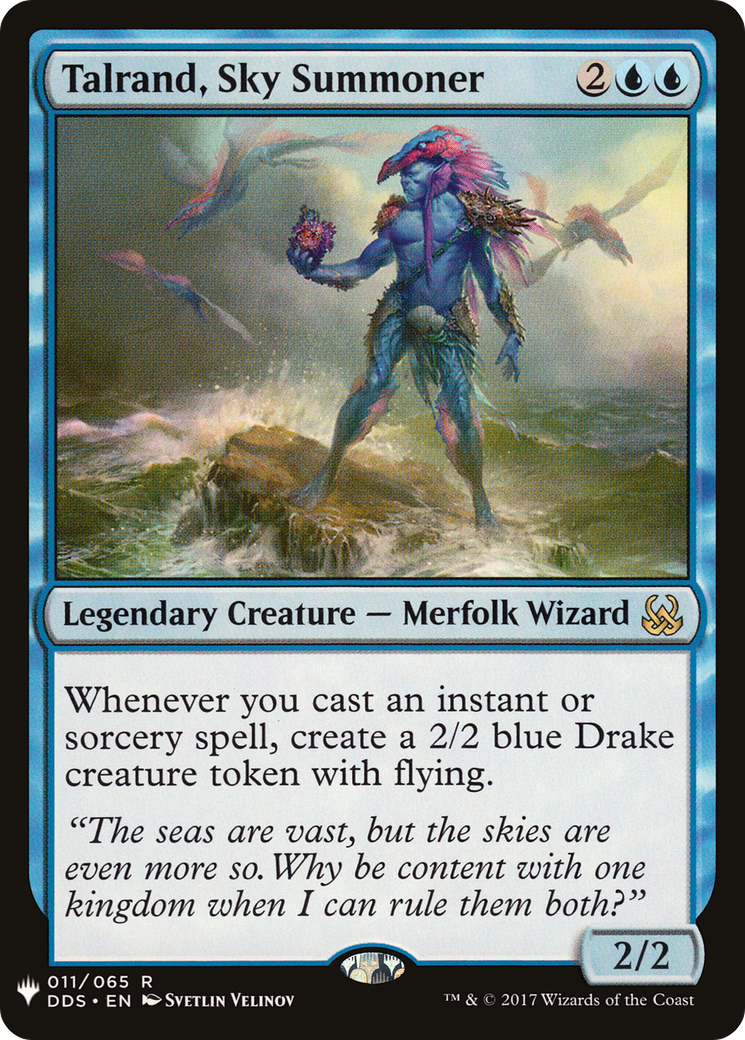 Talrand, Sky Summoner (LIST-DDS-11) - The List
