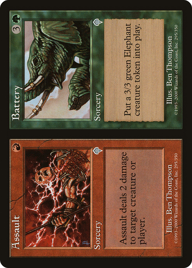 Assaut // Batterie (INV-295) - Invasion Foil 
