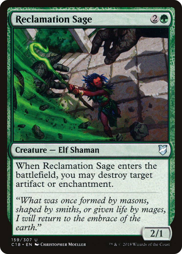 Sage de la Récupération (C18-159) - Commander 2018 