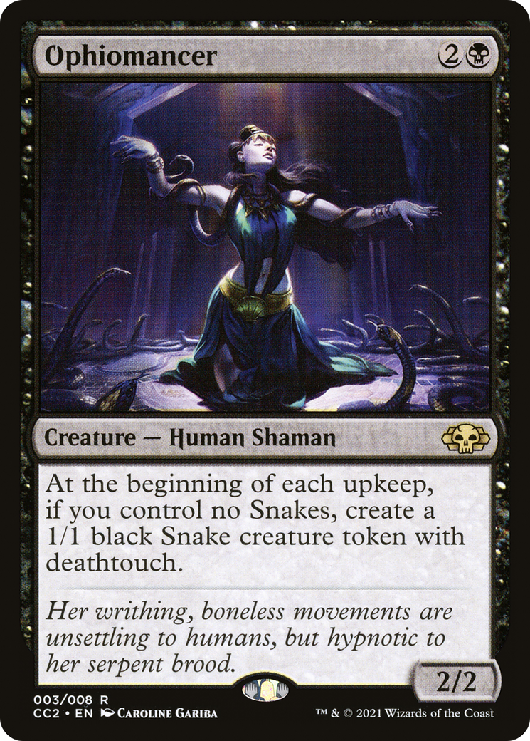 Ophiomancien (CC2-003) - Collection Commander : Noir 