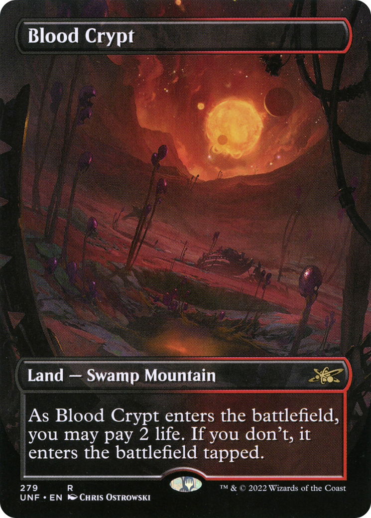 Blood Crypt (UNF-279) - Unfinity (sans bordure) Foil