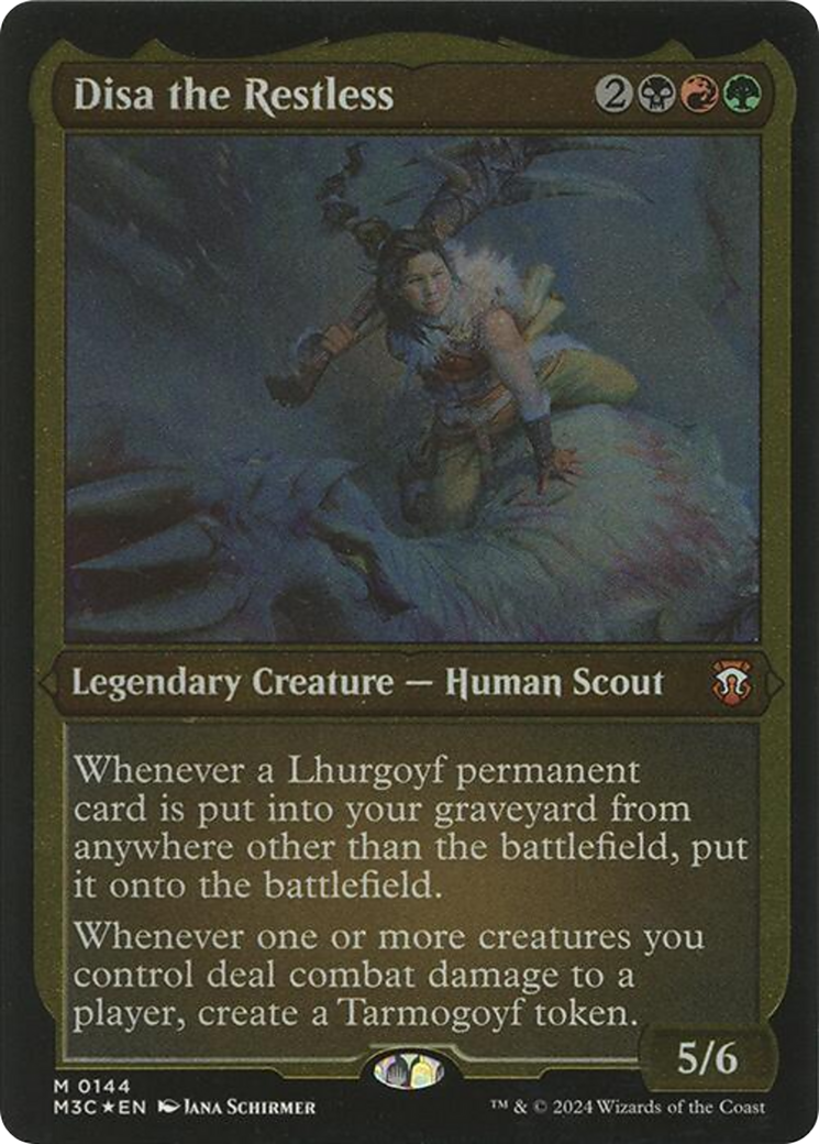 Disa l'Insatiable (M3C-144) - Commandant de Modern Horizons 3 - Feuille gravée 