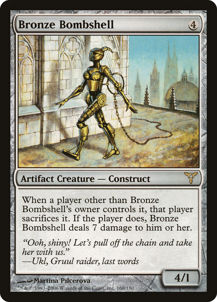 Bombe de bronze (DIS-160) - Dissension 