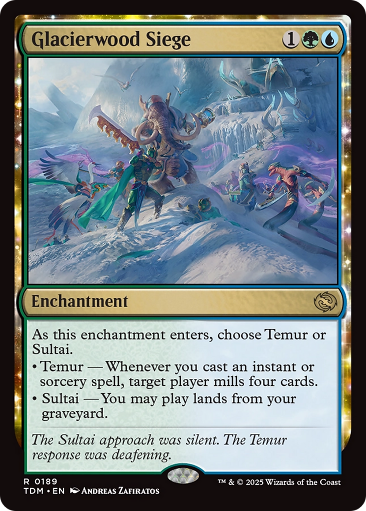 Siège de Glacierwood (TDM-189) - Tarkir : Tempête de Dragons 